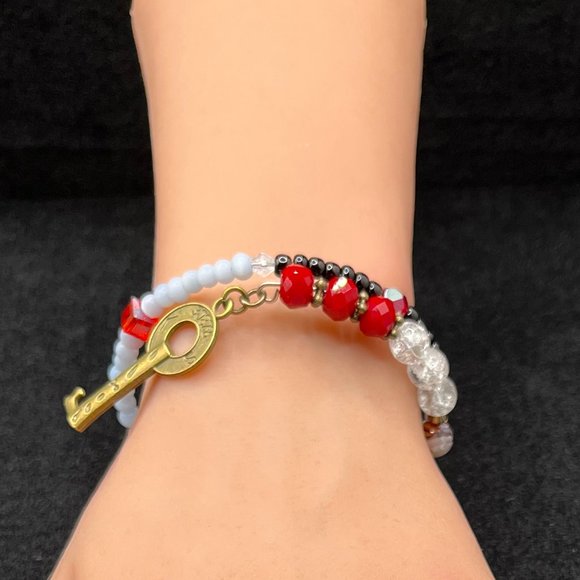 Beaded Charm Bracelet For Women - Picture 1 of 9